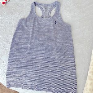 Lululemon Cool Racerback Tank Top with Orangetheory Fitness Logo, size 6